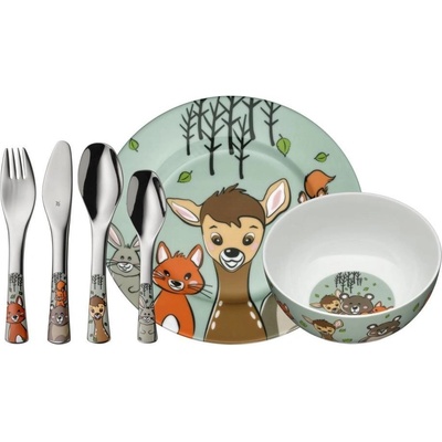 Wmf Sada detského riadu a príborov FOREST FRIENDS 6 ks