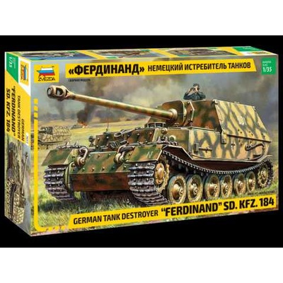 Zvezda German Tank Destroyer Sd.Kfz.184 "Ferdinand1:35