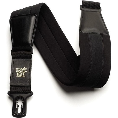 Ernie Ball Comfort Polylock Wide Neoprene Black Колан за китара (P04146)