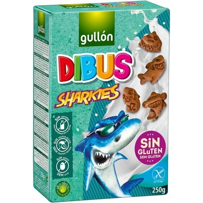 Gullón Glutén free SHARKIES sušienky 250 g