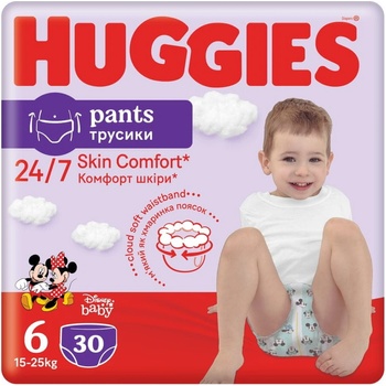 Huggies Pants Jumbo 6 15-25 kg 30 ks