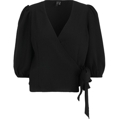 VERO MODA Блуза 'PEPPER AYA' черно, размер XL