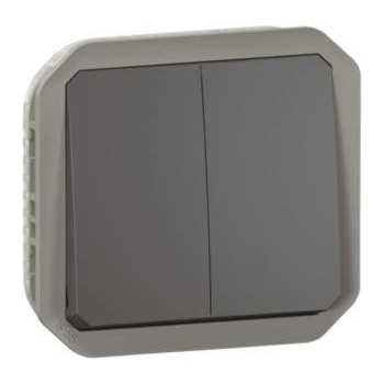 Legrand Сериен ключ/бутон механизъм цвят Антрацит IP55 Plexo New - 069805L (069805L)