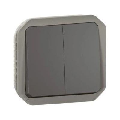 Legrand Сериен ключ/бутон механизъм цвят Антрацит IP55 Plexo New - 069805L (069805L)