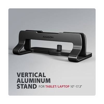 STND-VB, практична стойка за лаптоп - 10"-17.3", Alum. Vert (STND-VB)
