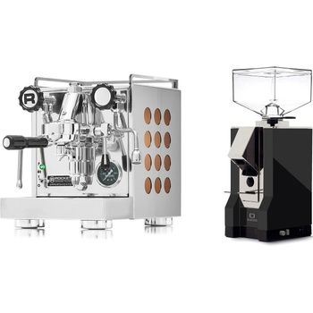 Set Rocket Espresso Appartamento Copper + Eureka Mignon Silenzio