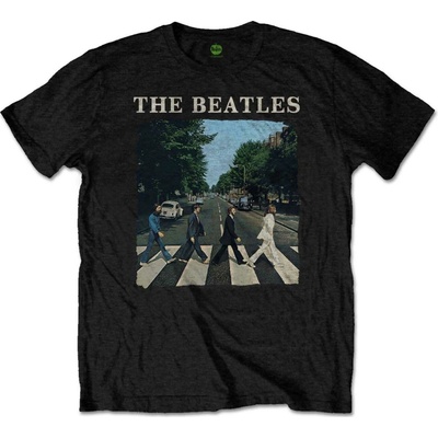 The Beatles Abbey Road & Logo čierna