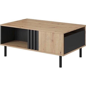 Laski Конферентна маса badia дъб/антрацит (lk0089)