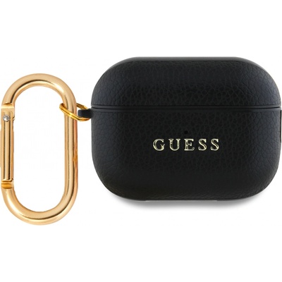 Guess PU Grained Classic Logo Pouzdro pro AirPods Pro 2, GUAP2PGUGMK