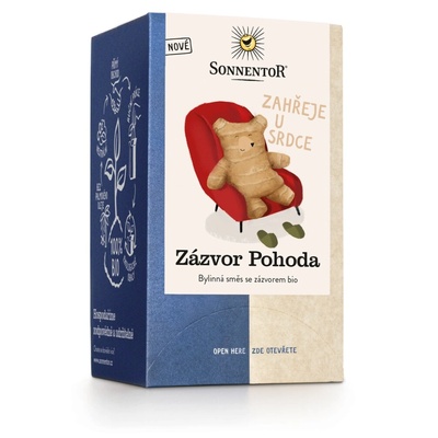 SONNENTOR - Ginger Pohoda, порционен чай, БИО, 18 бр