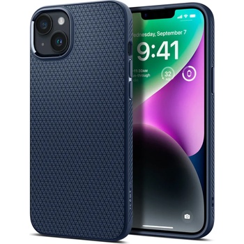 Image 1 of Spigen Гръб Spigen Liquid Air за iPhone 14 Plus - Син