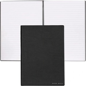 HUGO BOSS Тефтер Essential Storyline, на редове, A5, черен (HNH121AL)