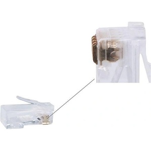 Gembird CAT6 UTP конектор щепсел 8P8C 100pcs LC-8P8C-002/100 (LC-8P8C-002/100)