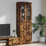 vidaXL Висок шкаф FLORIN 60 x 35 x 182 см Димян дъб (3397919)