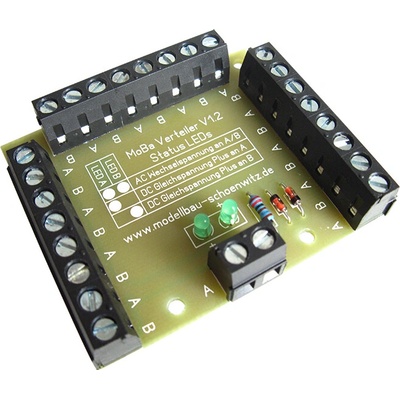 Modellbau Schönwitz Rozvaděč MoBa V1.2 hotový modul Schönwitz 50095