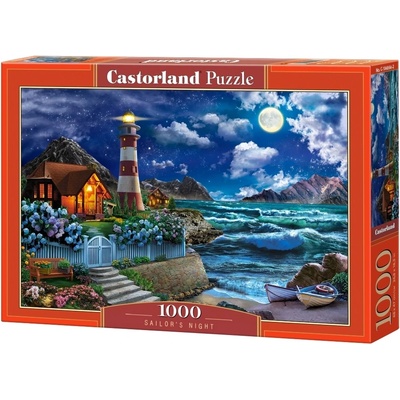 Castorland Пъзел Castorland от 1000 части - Нощта на моряка (C-104864-2)