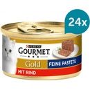 Gourmet Gold jemná s hovězím masem 24 x 85 g