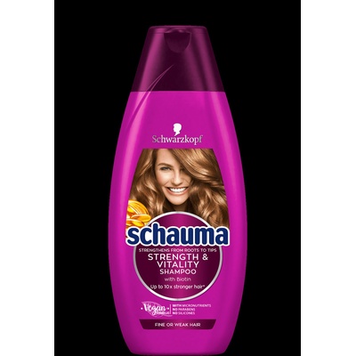 Schauma Strenght & Vitality šampon 400 ml