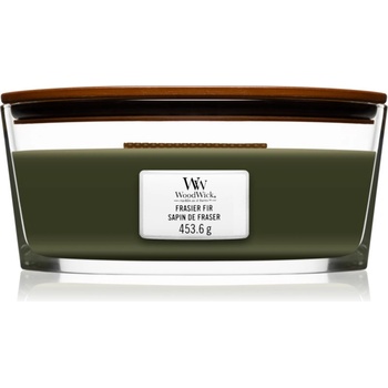 WoodWick Frasier Fir ароматна свещ с дървен фитил (hearthwick) 453.6 гр