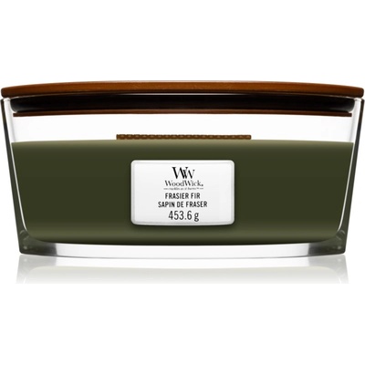 WoodWick Frasier Fir ароматна свещ с дървен фитил (hearthwick) 453.6 гр