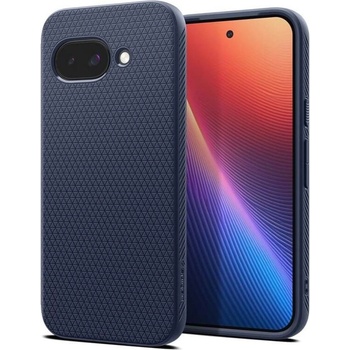 Spigen Противоударен Силиконов Калъф за Google Pixel 9A, Spigen Liquid Air Case, Син (ACS09040)
