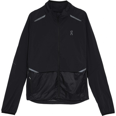 On Яке On Women's Weather-Resistant Moisture-Wicking Performance Running Jacket - Black