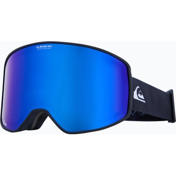Quiksilver Маска за сноуборд Quiksilver Storm black/black clux ml blue