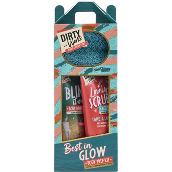 Dirty Works Подаръчен комплект Best in Glow, 3 части