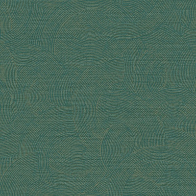 Grandeco PH3309 Geometrická vliesová tapeta na stenu, zeleno-zlatá, rozmery 0,53 x 10,05 m