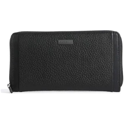 Bugatti Дамски кожен портфейл Bugatti Sina Long Zip, черен (49 2233 01)