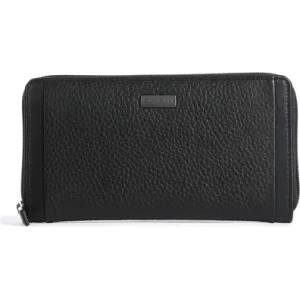 Bugatti Дамски кожен портфейл Bugatti Sina Long Zip, черен (49 2233 01)