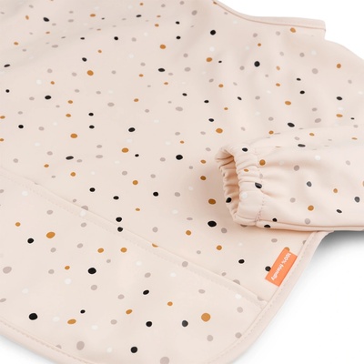 Done by Deer Happy Home bryndáček s rukávem Happy dots růžový