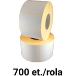 ZINTA Ролка термо етикети zinta 80х60мм, 700 ет. /ролка (80x60x700-th-rem)