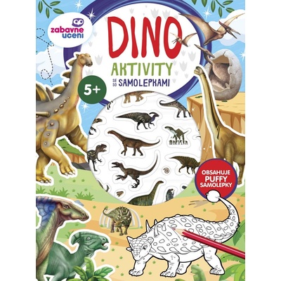 Aktivity se samolepkami DINO