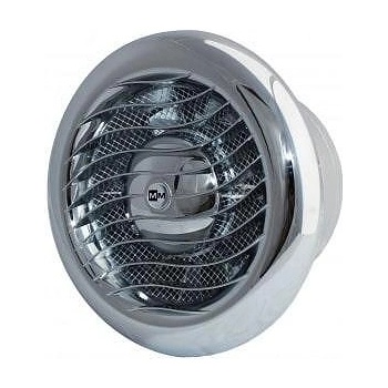 MMotors Вентилатор lux, кръгла форма, цвят хром (0316/0323)