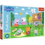 Trefl Puzzle - 24 Maxi - Fun in the glade - Peppa Pig 14342