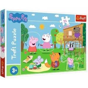 Trefl Puzzle - 24 Maxi - Fun in the glade - Peppa Pig 14342