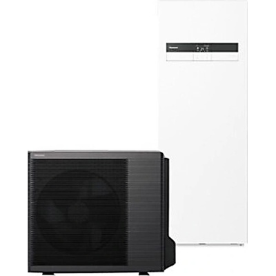Panasonic Aquarea K-gen AiO split (nádrž 185l) (spirála 6kW) ADC/UDZ R32 230V 16kW
