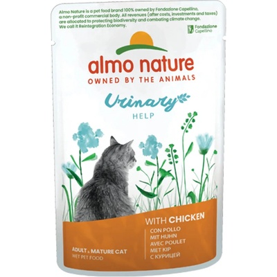 Almo Nature Holistic Urinary Help Kurča 30 x 70 g