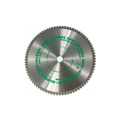 GLOB Циркулярен диск 305 mm (25.4 или 30.0) 80T (x2.0/1.6) за неръждаема стомана Global Saw (FMS-305K)