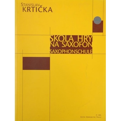 Škola hry na saxofon Krtička Stanislav