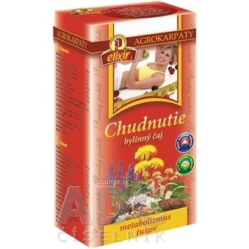 Agrokarpaty HUBNUTÍ bylinný čaj čistý přírodní produkt 20 x 2 g