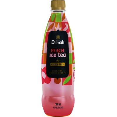 Dilmah Black Ice Tea Peach 0,5 l