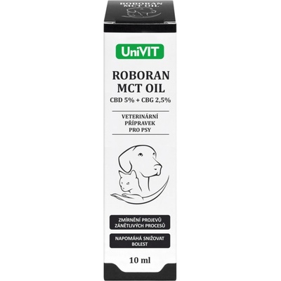 Roboran MCT oil CBD 5% CBG 2,5% 10 ml