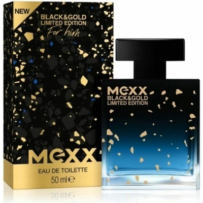 Mexx Black&Gold toaletná voda pánska 30 ml