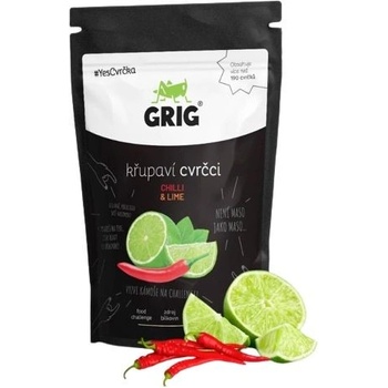 Grig Sušené cvrčky Chilli & Limetka 20 g