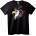 NOONEBRAND Тениска Орел с Лента - XL, Black