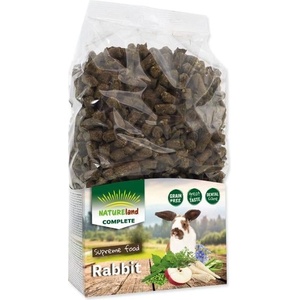 Nature Land Храна Nature Land Complete за зайци и мини зайци пелети 900g (905-10107)