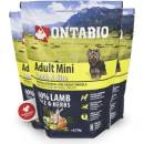 Granule pro psy Ontario Adult Mini Lamb & Rice 0,75 kg