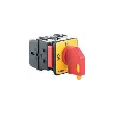 PCE Vypínač s křikem 0-1 3P 16A IP55 pro zapuštěnou instalaci ML016.3-TB/RG3
